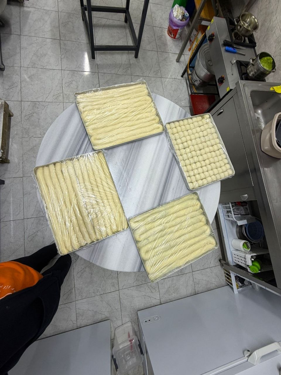Paketlemeye hazır Saray Pita ürünleri